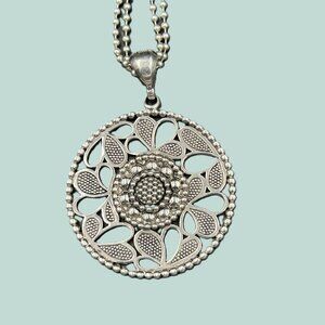 Lagos Caviar Voyage Sterling Silver Pendant Necklace